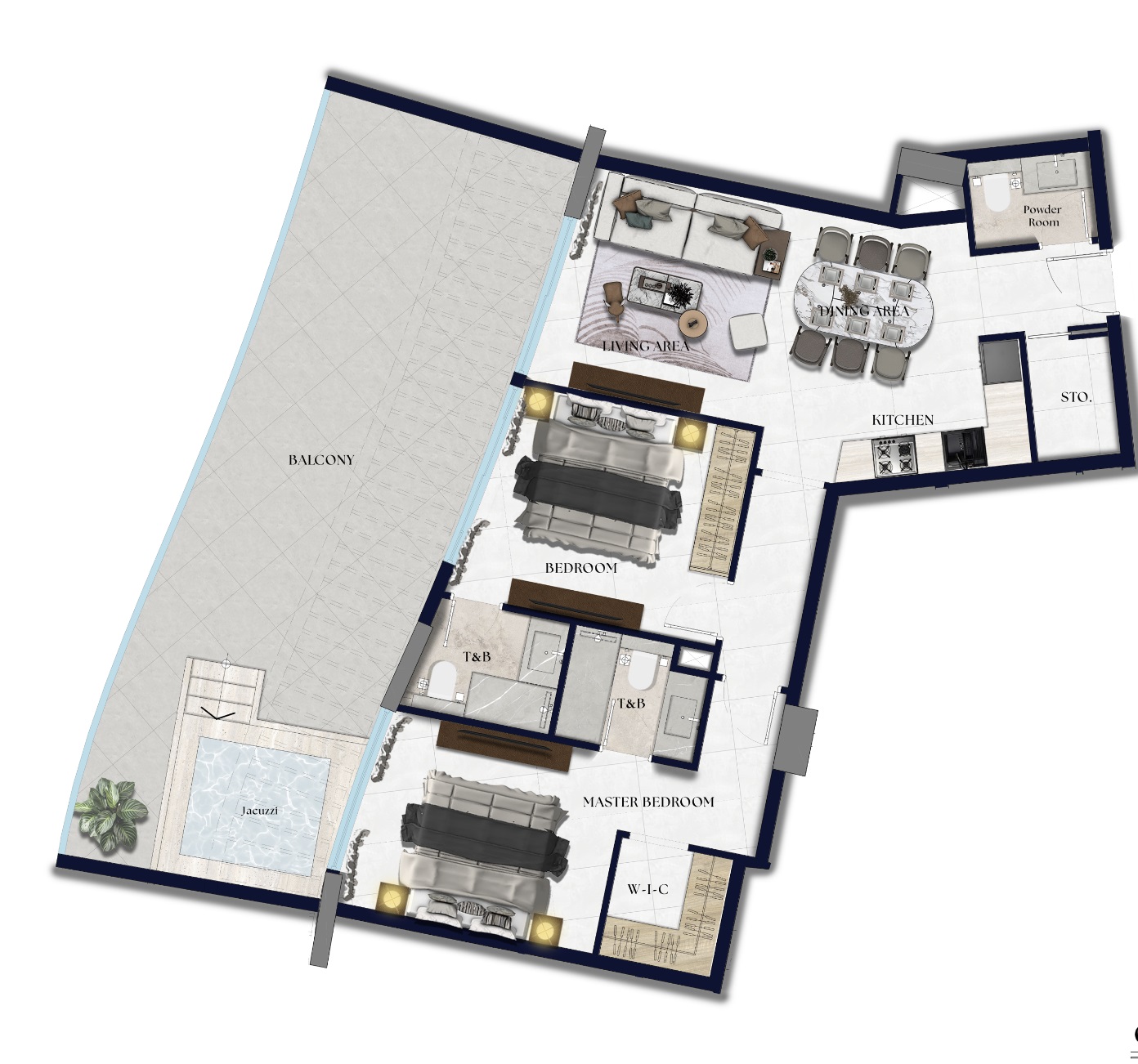 2 Bedroom